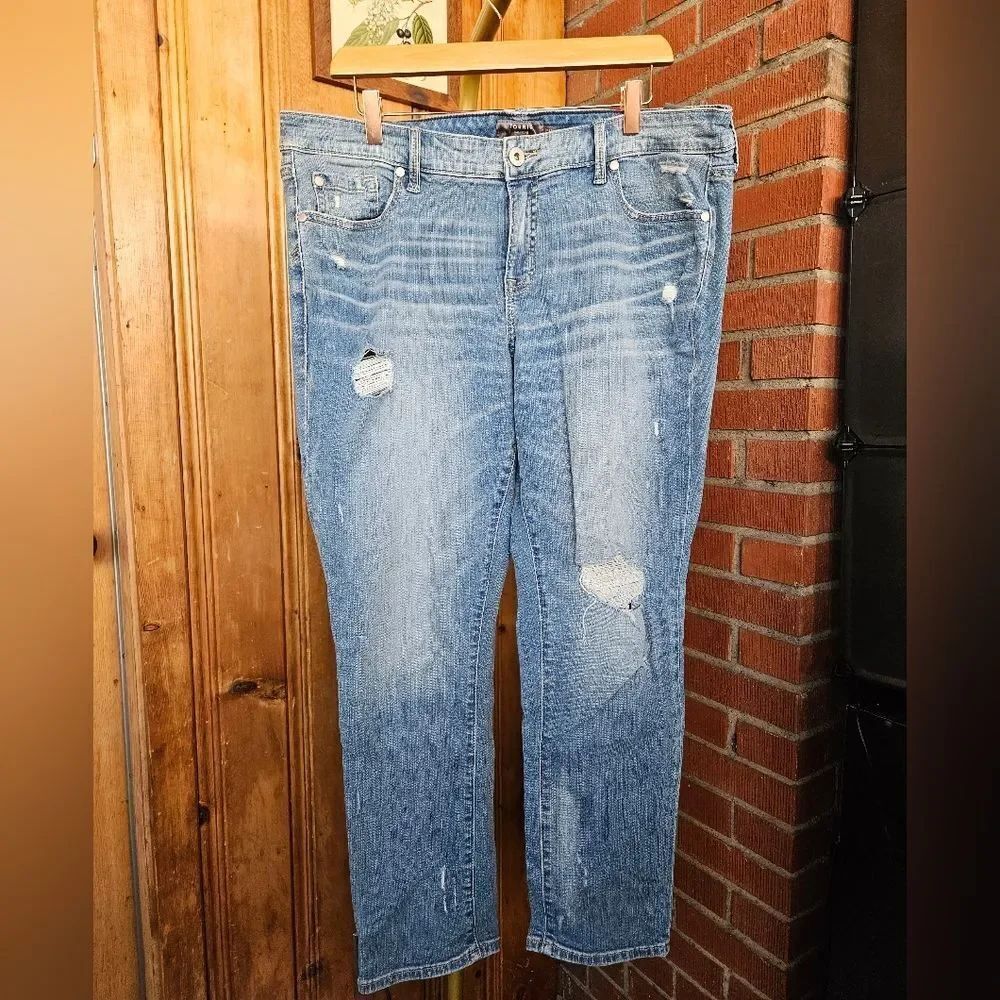 Torrid Boyfriend Straight Leg Jeans